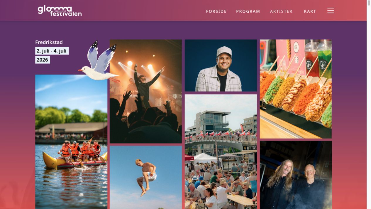 Glommafestivalens digitale magasin